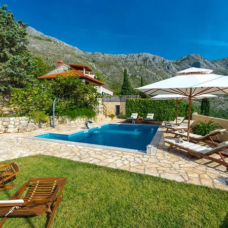 Villa Platanus With Private Pool & Sea View