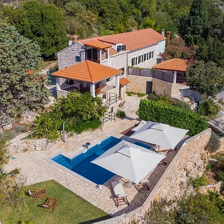 Villa Platanus With Private Pool & Sea View Mlini