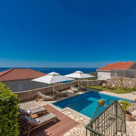Platanus With Private Pool & Sea View * Mlini