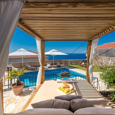 Platanus With Private Pool & Sea View * Mlini